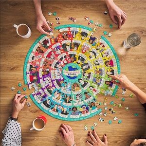Ridley's Inspirational Women 1000 Piece Jigsaw Puzzle Wild & Wolf